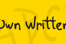 Own Written Font