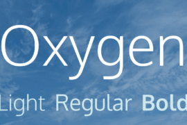 Oxygen Font Family