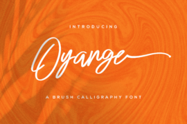 Oyange Font