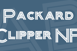 Packard Clipper NF Font