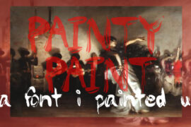 Painty Paint Font