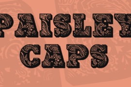 PaisleyCaps Font