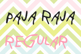 Paja Raja Font