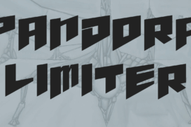 pandora limiter Font