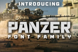 Panzer Font Family
