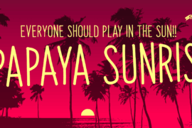 Papaya Sunrise Font