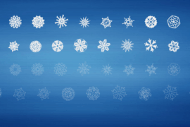 Paper Snowflakes Font