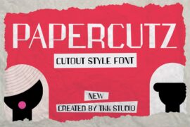Papercutz Font