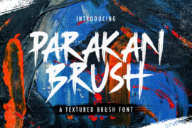 Parakan Brush Font