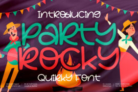 Party Rocky Font Family
