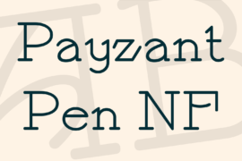 Payzant Pen NF Font
