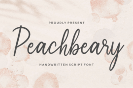 Peachbeary Font