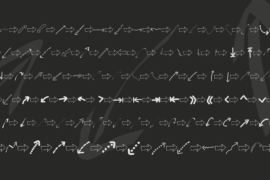 Peax Webdesign Arrows Font
