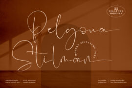 Pelgona Stilman Font Family