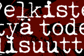 Pelkistettya todellisuutta Font