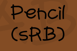 Pencil (sRB) Font