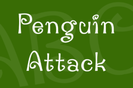 Penguin Attack Font