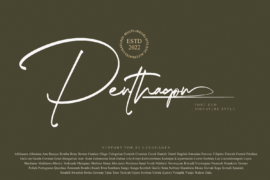 Penthagon Personal Use Only Font