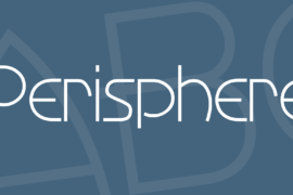 Perisphere Font