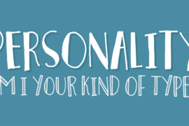 Personality DEMO Font
