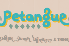 Petangue DEMO Font
