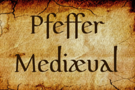 Pfeffer Mediæval Font
