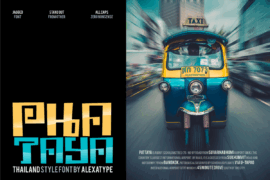 Phataya demo Font