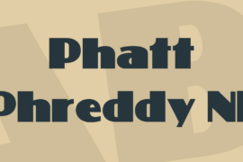 Phatt Phreddy NF Font