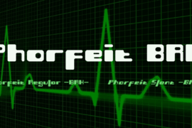 Phorfeit BRK Font Family