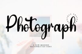 Photograph Font