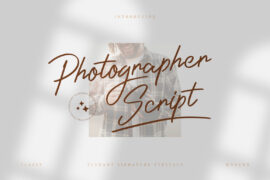Photographer_Script Font
