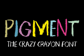 Pigment DEMO Font