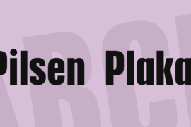 Pilsen Plakat Font