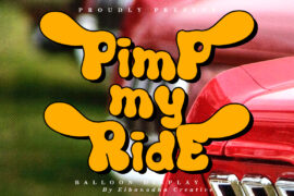 PIMP MY RIDE DEMO Font