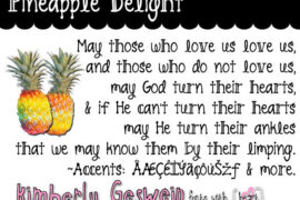 Pineapple Delight Font