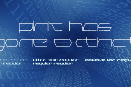 Pink Has Gone Extinct Font Family