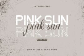 Pink Sun Demo Font Family