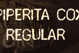 Piperita Cox Font