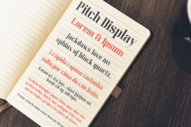 Pitch Display Font