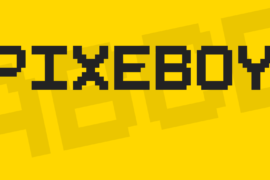Pixeboy Font