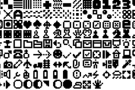Pixel Dingbats-7 Font