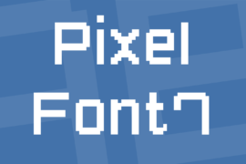 Pixel Font7 Font