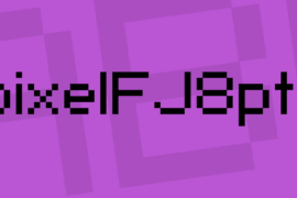 pixelFJ8pt1 Font