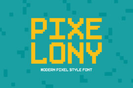 Pixelony Font