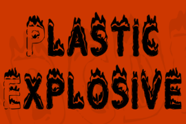 Plastic Explosive Font