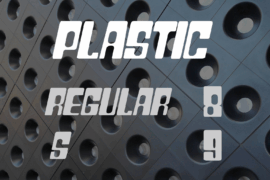 Plastic Font Family