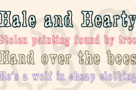 Plastika Elektronika Font