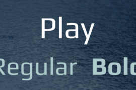Play Font Family
