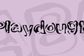 Playdough Font