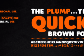 Plump Font